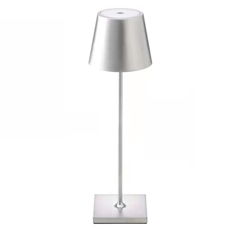 Kabellose Wiederaufladbare Tischlampe mit Dimmbarer LED Beleuchtung