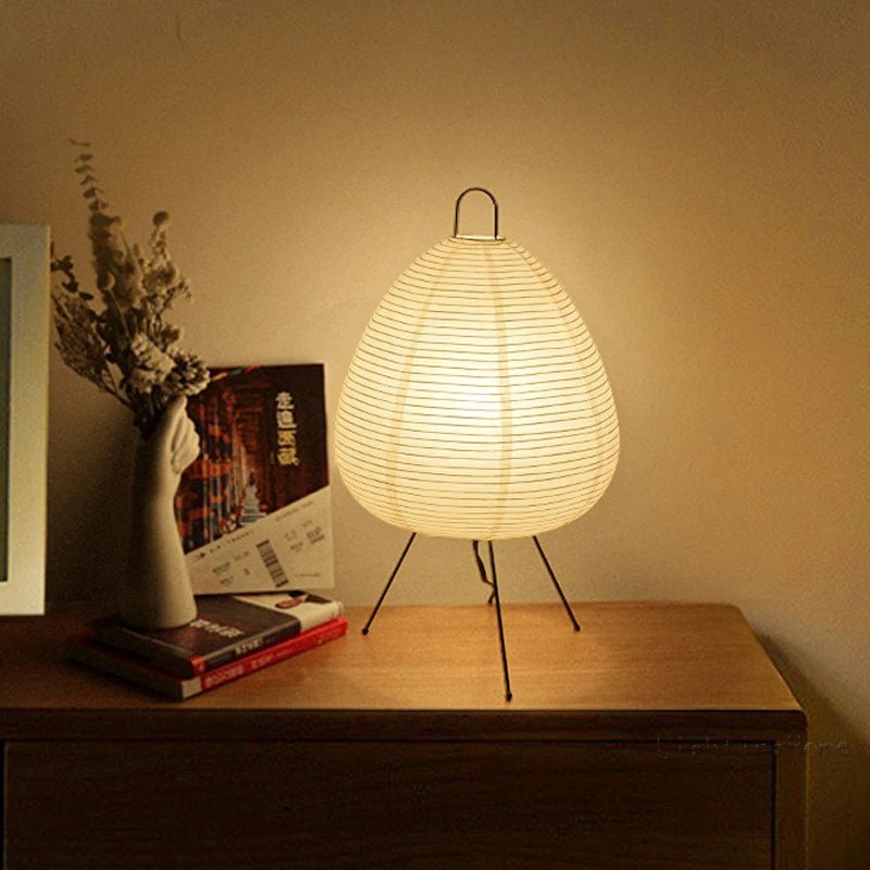 Reispapier Tischlampe für stimmungsvolle Beleuchtung