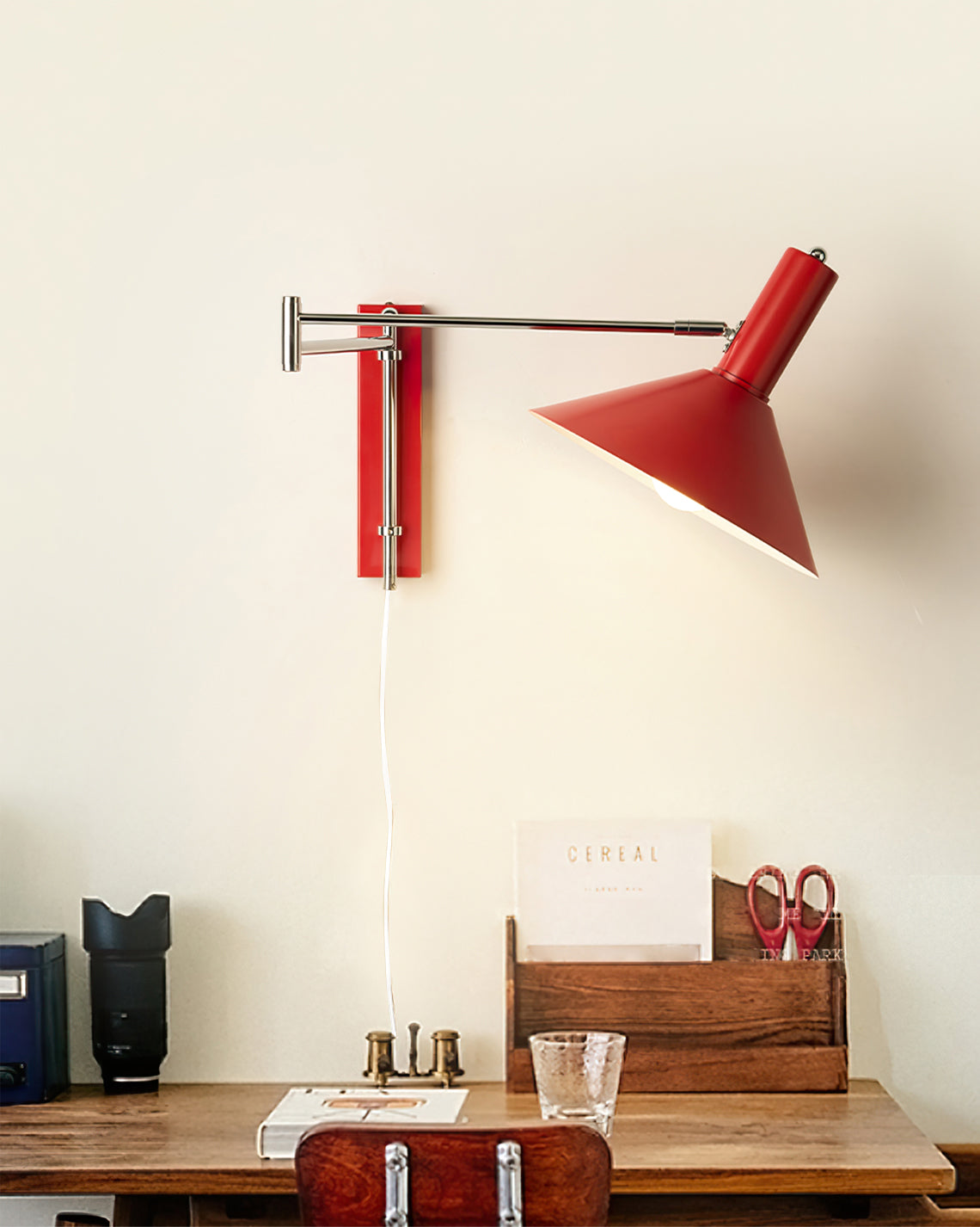 Verstellbare Minimalistische Wandleuchte für Schlafzimmer und Wohnzimmer