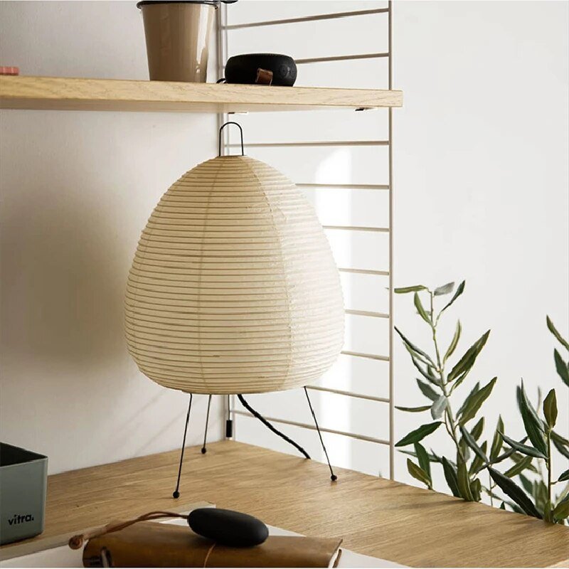 Reispapier Tischlampe für stimmungsvolle Beleuchtung