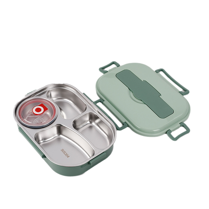 Thermische Edelstahl Lunchbox – Warmhaltend & Auslaufsicher