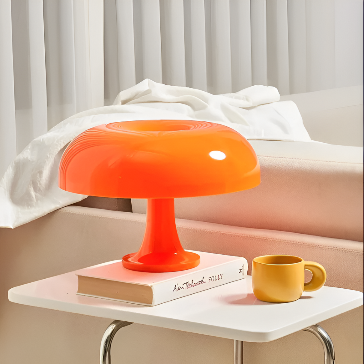 Minimalistische Kabellose LED Tischlampe mit Vintage Design