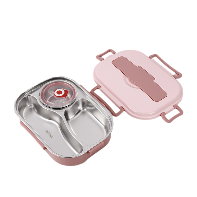 Thermische Edelstahl Lunchbox – Warmhaltend & Auslaufsicher