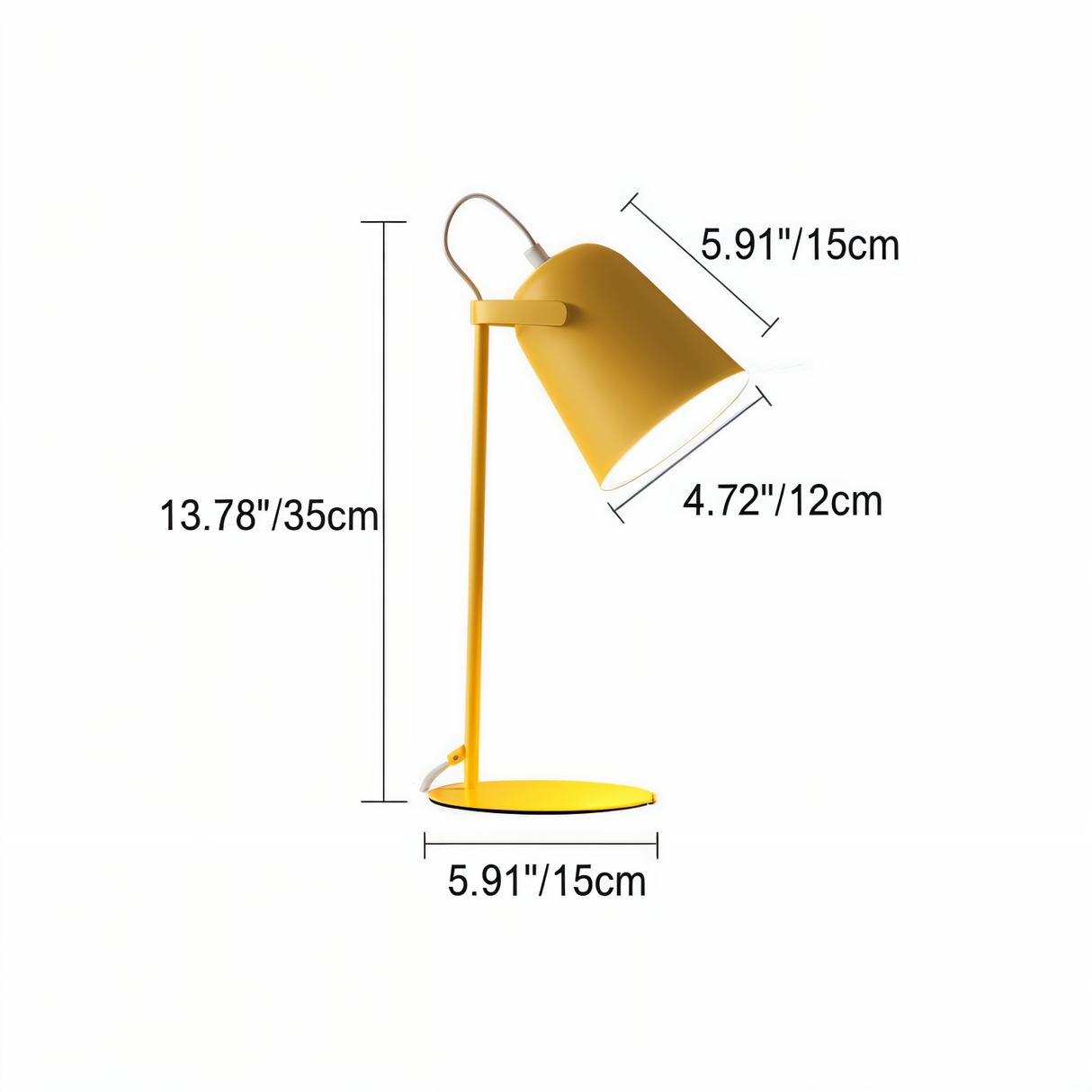 Verstellbare Tischlampe - Bunte LED Leselampe für Schreibtisch