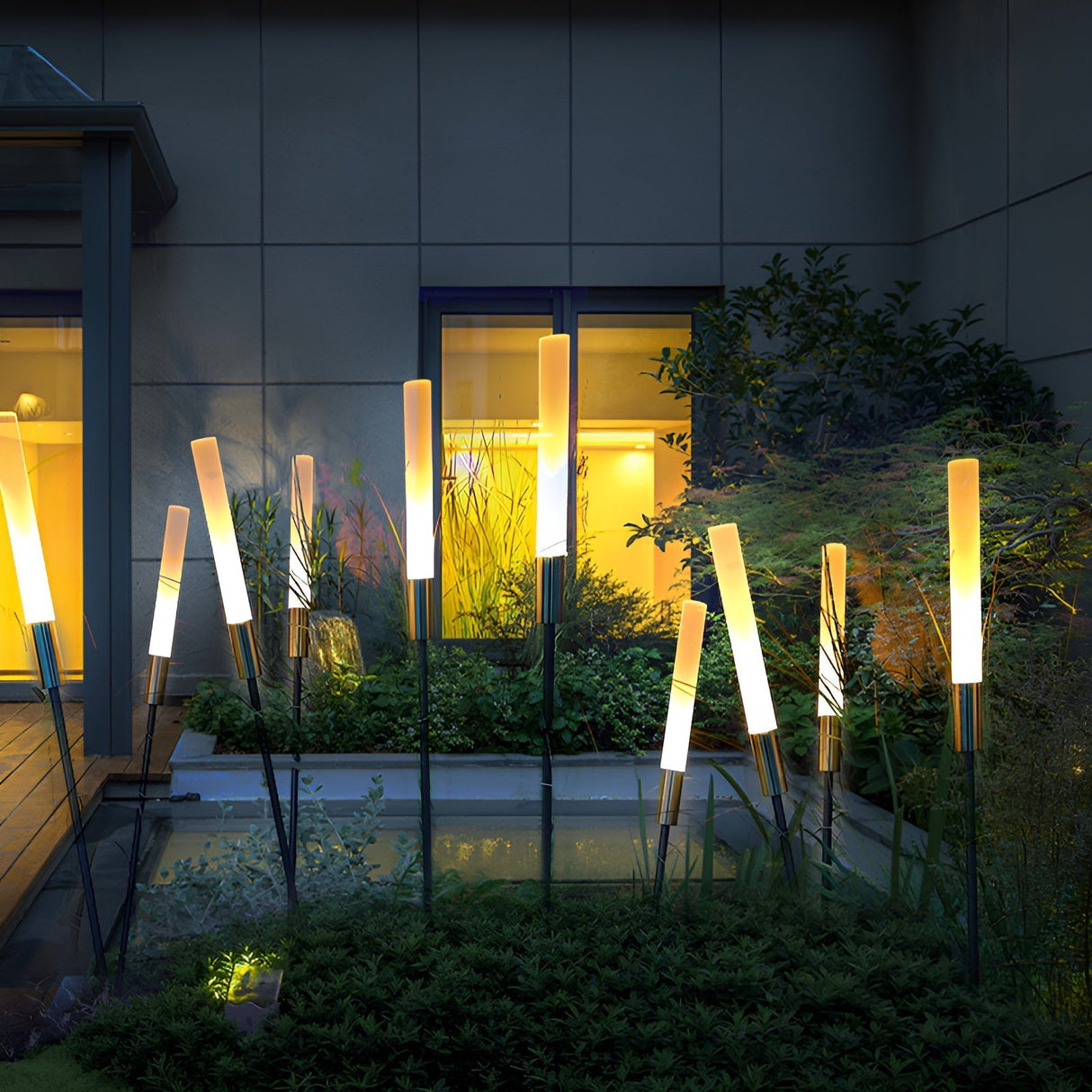 Solar-LED-Außenbeleuchtung - Einfache Installation