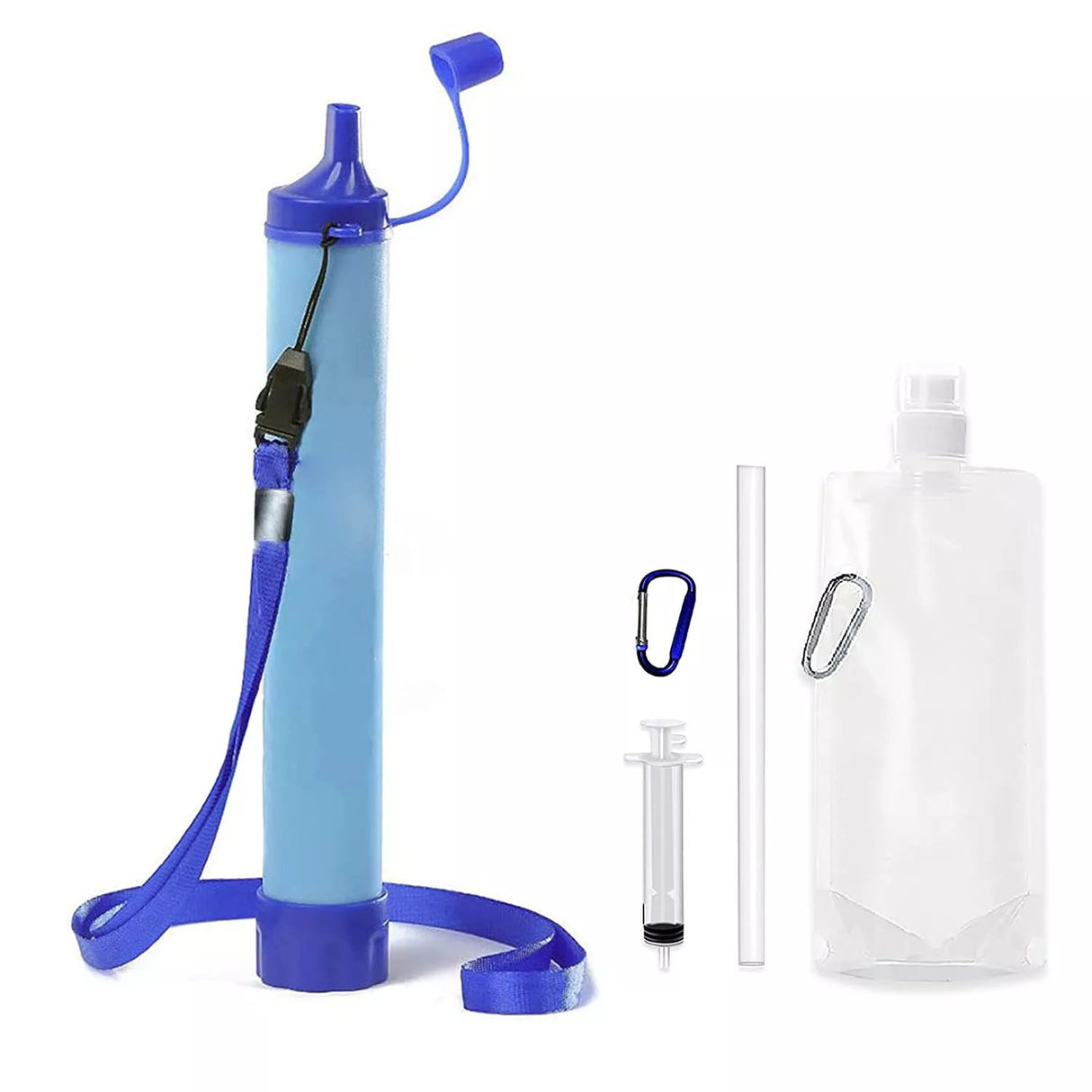 Tragbare Wasserfilter für Notfälle und Outdoor-Abenteuer