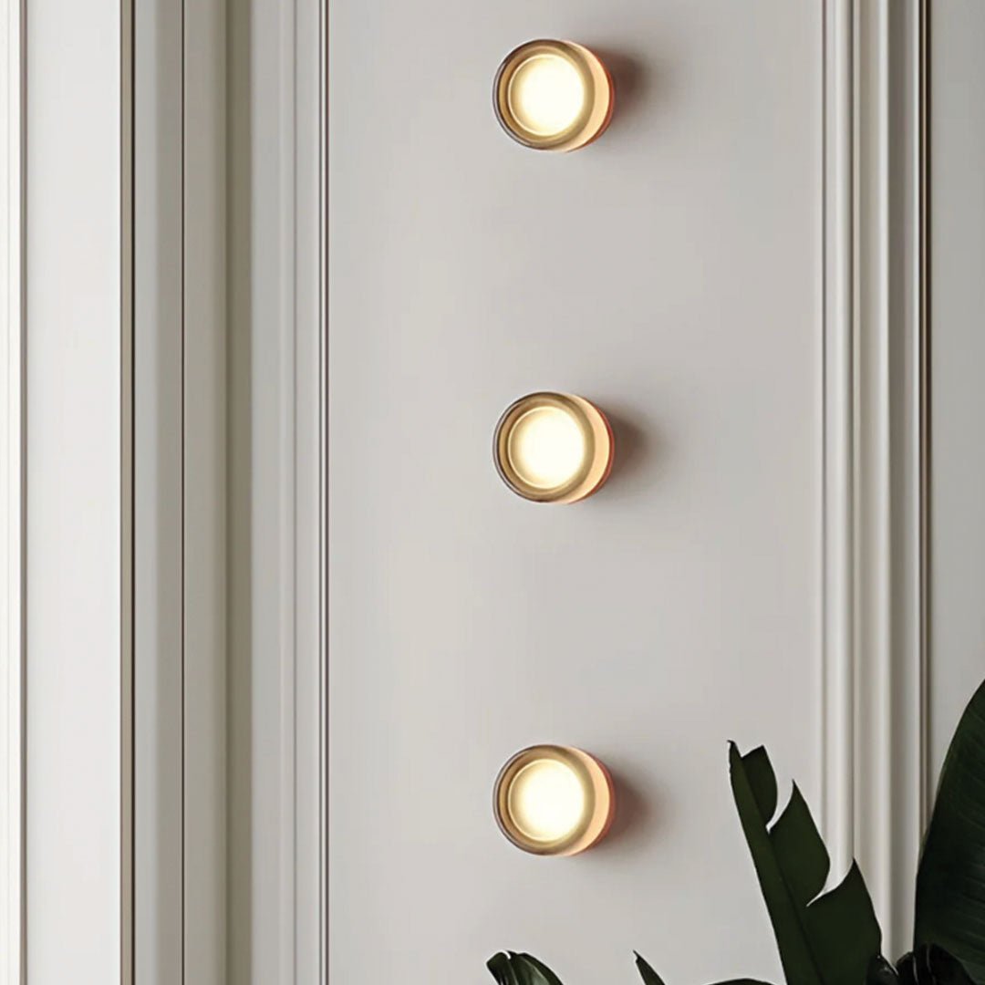 Moderne Kreisförmige Acryl Wandleuchte LED
