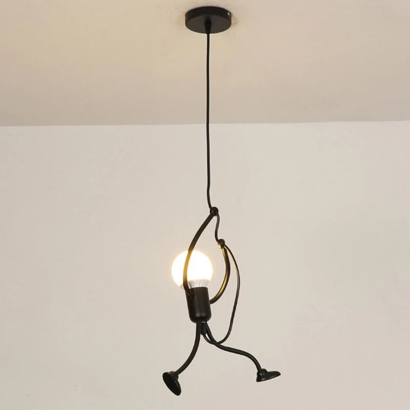 Retro Iron Man Deckenlampe – Einzigartiges und Verspieltes Design