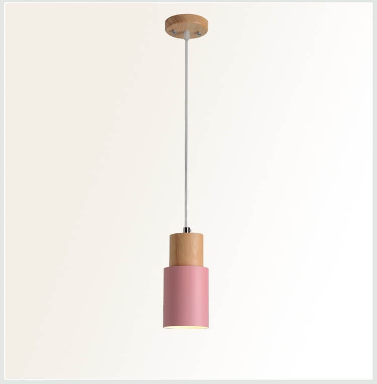 Zylinder Aluminium 1-flammige LED Pendelleuchte Modernes Design