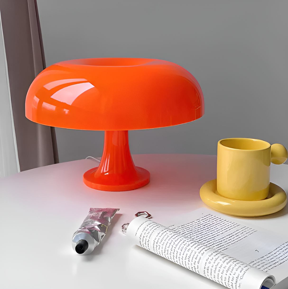 Minimalistische Kabellose LED Tischlampe mit Vintage Design