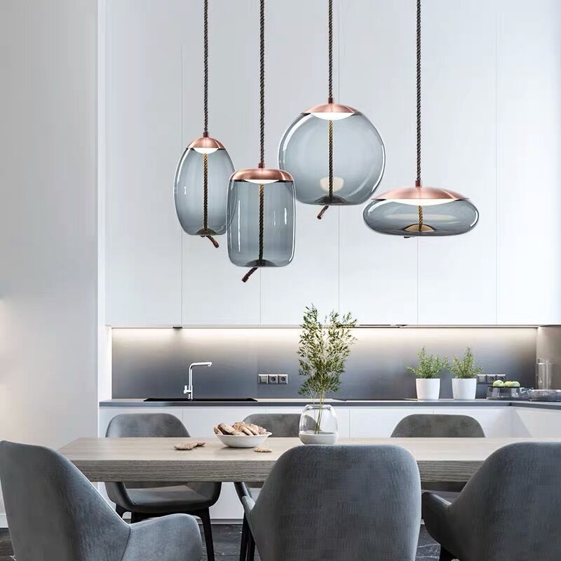 Moderne Hängelampe Roségold Design