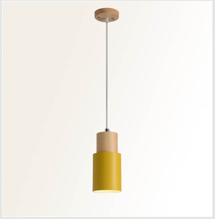 Zylinder Aluminium 1-flammige LED Pendelleuchte Modernes Design