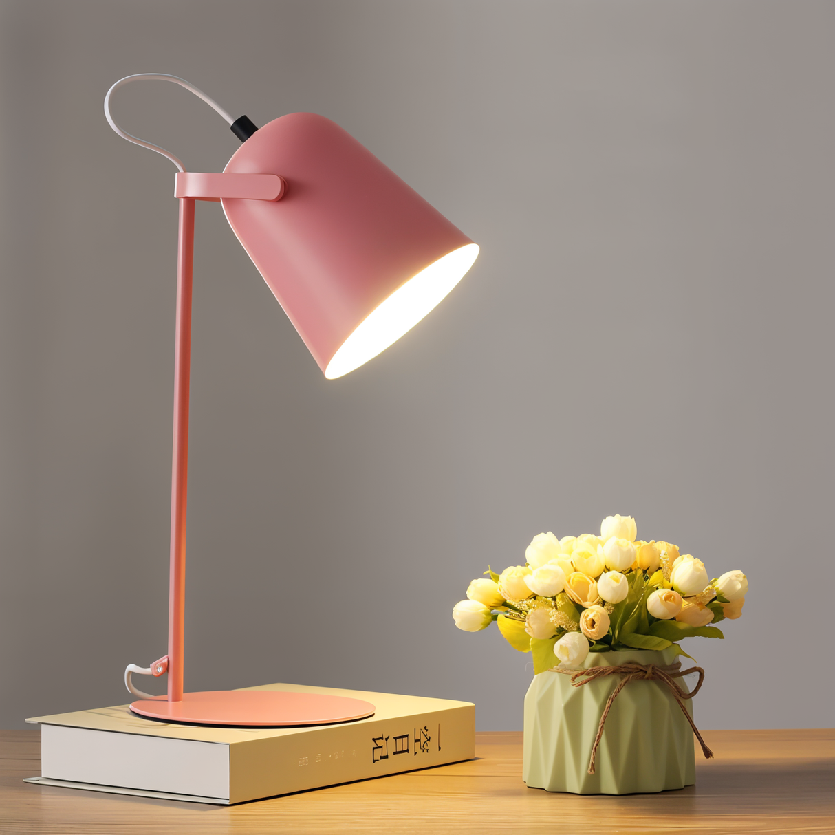 Verstellbare Tischlampe - Bunte LED Leselampe für Schreibtisch