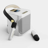 Tragbarer Karaoke Bluetooth Lautsprecher mit 360° Surround und Subwoofer