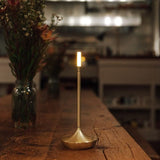 Elegante Kerzenlampe mit Warmlicht und Flexibler Platzierung