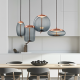 Moderne Hängelampe Roségold Design