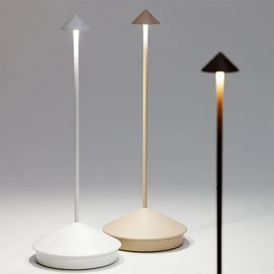 Kabellose LED Tischlampe mit dimmbarem Licht