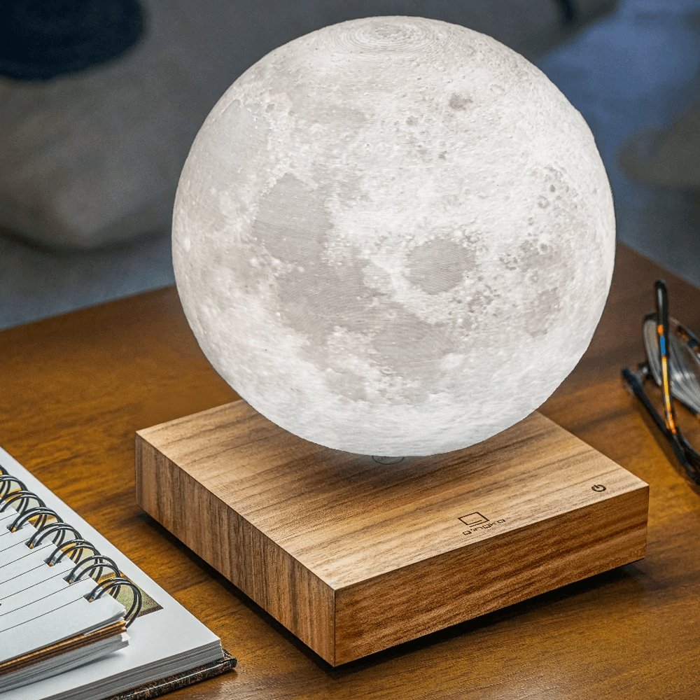Schwebende 3D Mondlampe mit Magnetischer Technologie