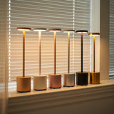 Kabellose Touch-Tischlampe mit Warmlicht