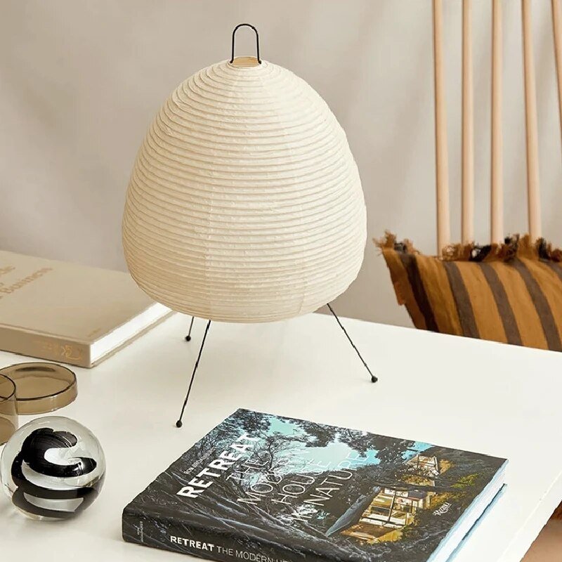 Reispapier Tischlampe für stimmungsvolle Beleuchtung