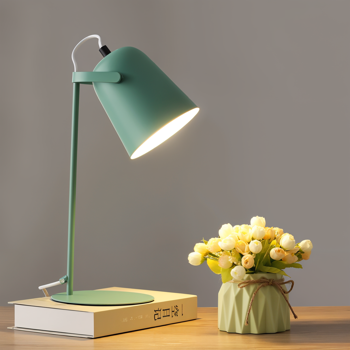 Verstellbare Tischlampe - Bunte LED Leselampe für Schreibtisch