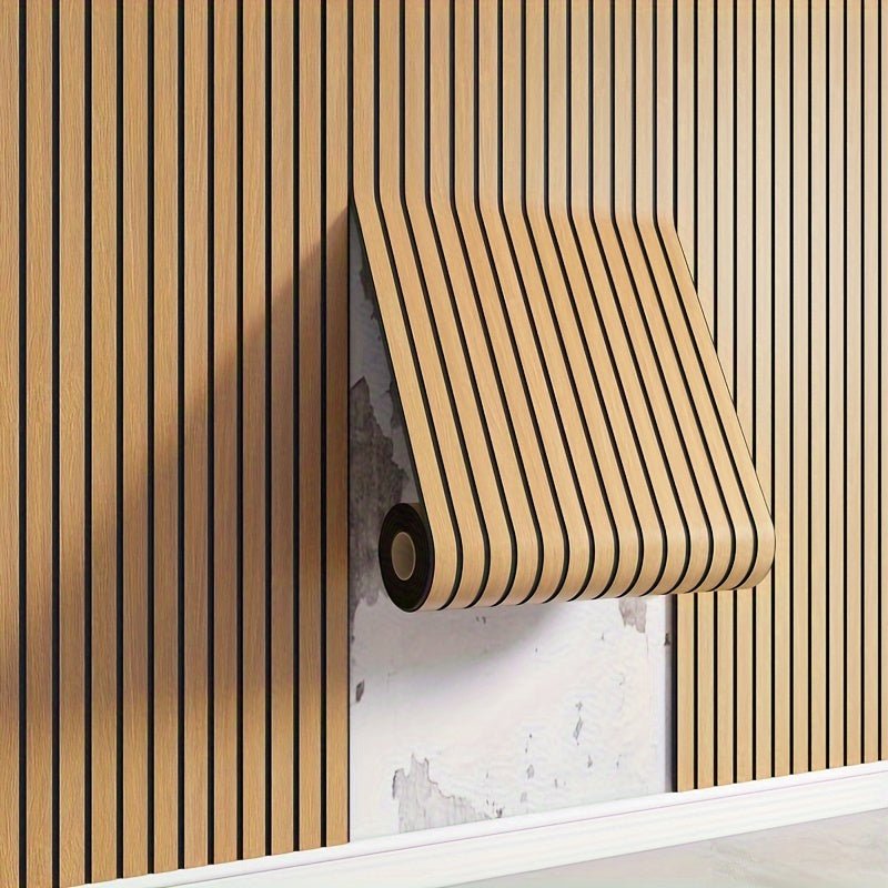 Selbstklebende 3D PVC Wandpaneele in Holzoptik – Einfache Montage & Pflege
