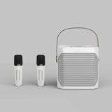 Tragbarer Karaoke Bluetooth Lautsprecher mit 360° Surround und Subwoofer