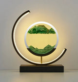 Beruhigende Sandlandschaft Lampe - Natürliche Atmosphäre und Entspannung