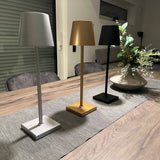 Kabellose Wiederaufladbare Tischlampe mit Dimmbarer LED Beleuchtung