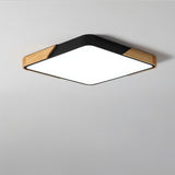 LumaLite - Stilvolle LED-Deckenleuchte mit Holz und Acryl-Diffusor