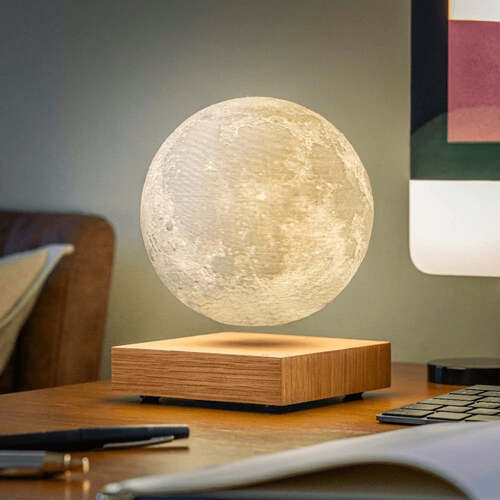 Schwebende 3D Mondlampe mit Magnetischer Technologie