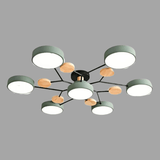 Skandinavische LED-Deckenleuchte - Modernes, Energiesparendes und Nachhaltiges Design