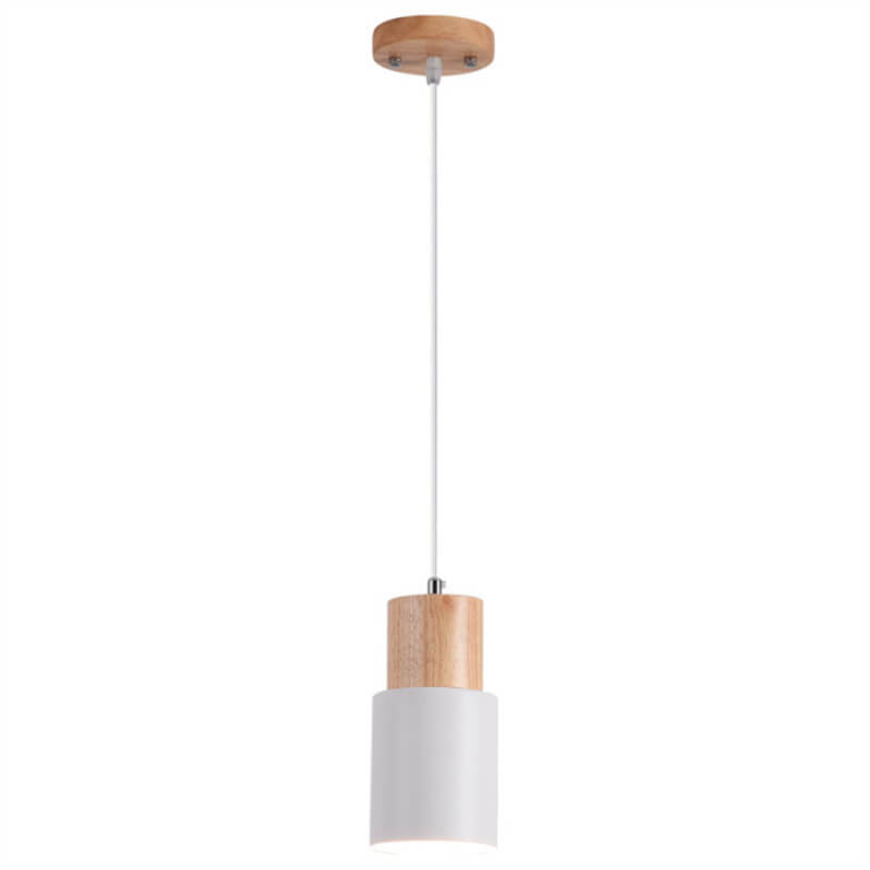 Zylinder Aluminium 1-flammige LED Pendelleuchte Modernes Design