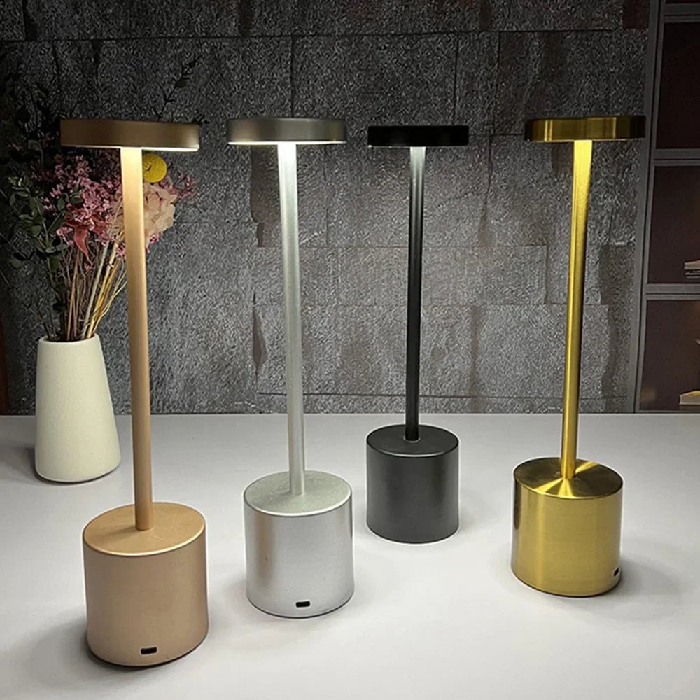 Kabellose Touch-Tischlampe mit Warmlicht