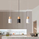 Zylinder Aluminium 1-flammige LED Pendelleuchte Modernes Design