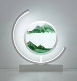 Beruhigende Sandlandschaft Lampe - Natürliche Atmosphäre und Entspannung