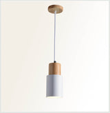 Zylinder Aluminium 1-flammige LED Pendelleuchte Modernes Design