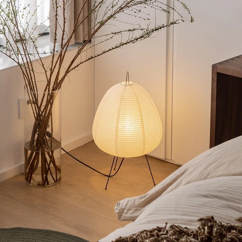 Reispapier Tischlampe für stimmungsvolle Beleuchtung
