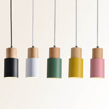 Zylinder Aluminium 1-flammige LED Pendelleuchte Modernes Design