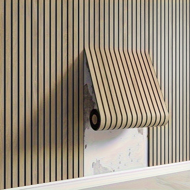 Selbstklebende 3D PVC Wandpaneele in Holzoptik – Einfache Montage & Pflege