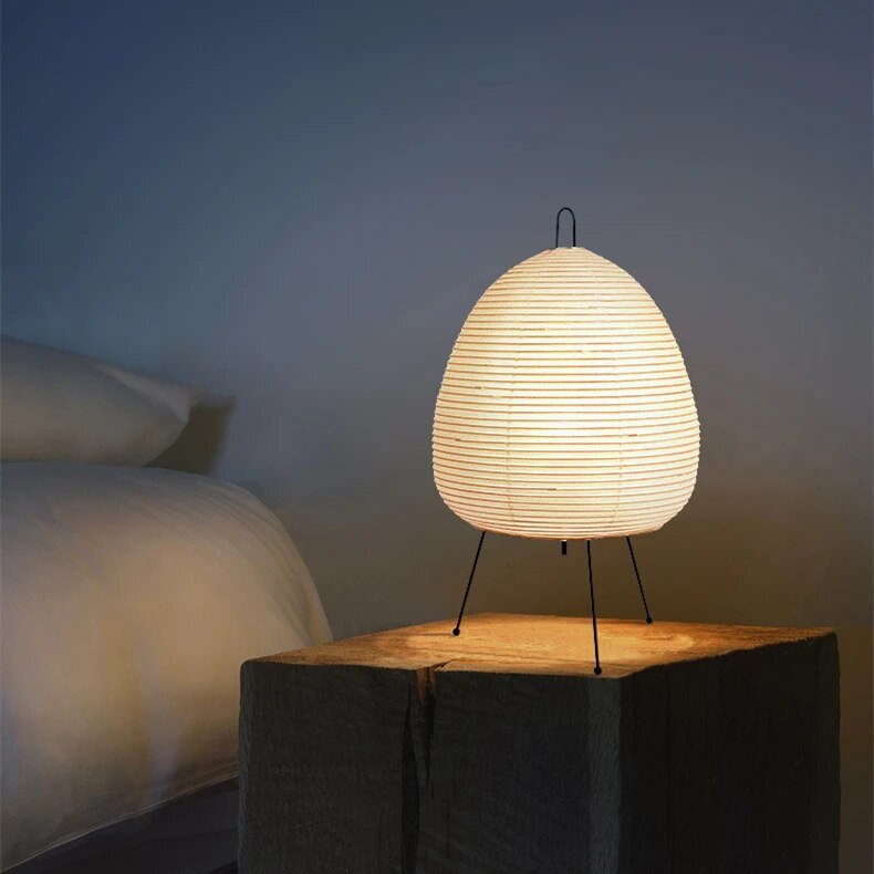 Reispapier Tischlampe für stimmungsvolle Beleuchtung