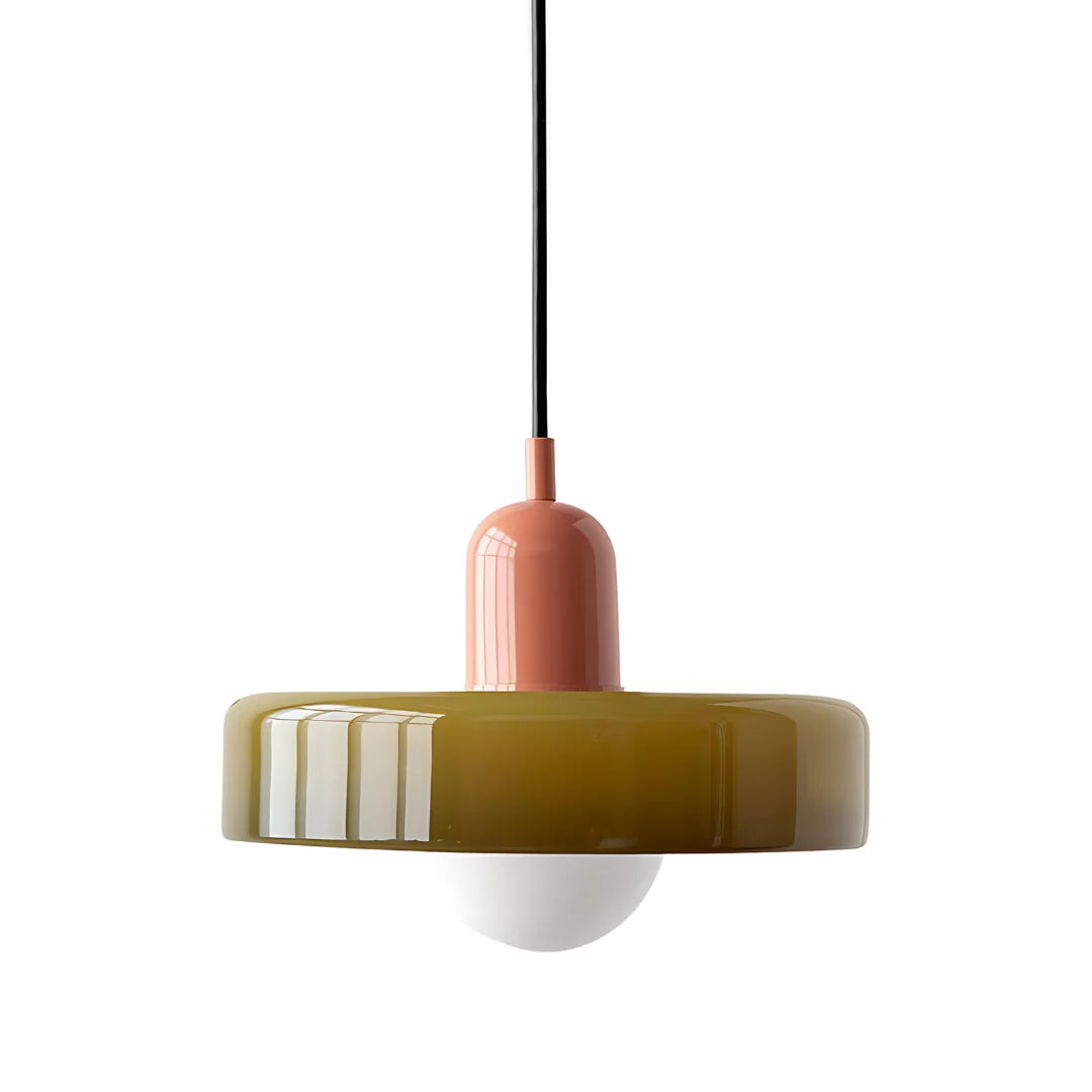 Moderne Pendelleuchte mit zeitlosem Design und Farbauswahl